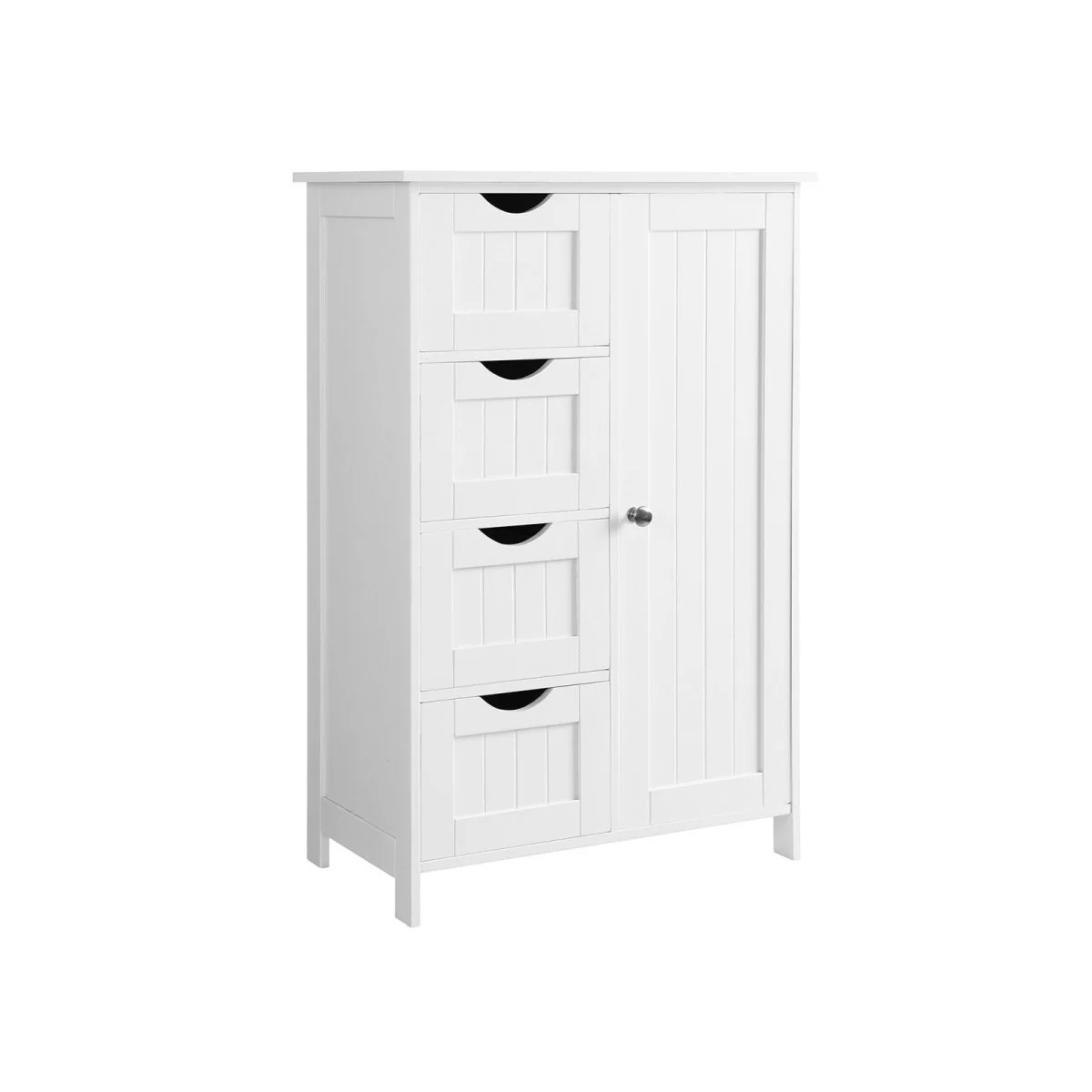 Badkamerkast - Ladekast - Opbergkast met Deur en Lades - 55 x 30 x 82 cm - Image 3