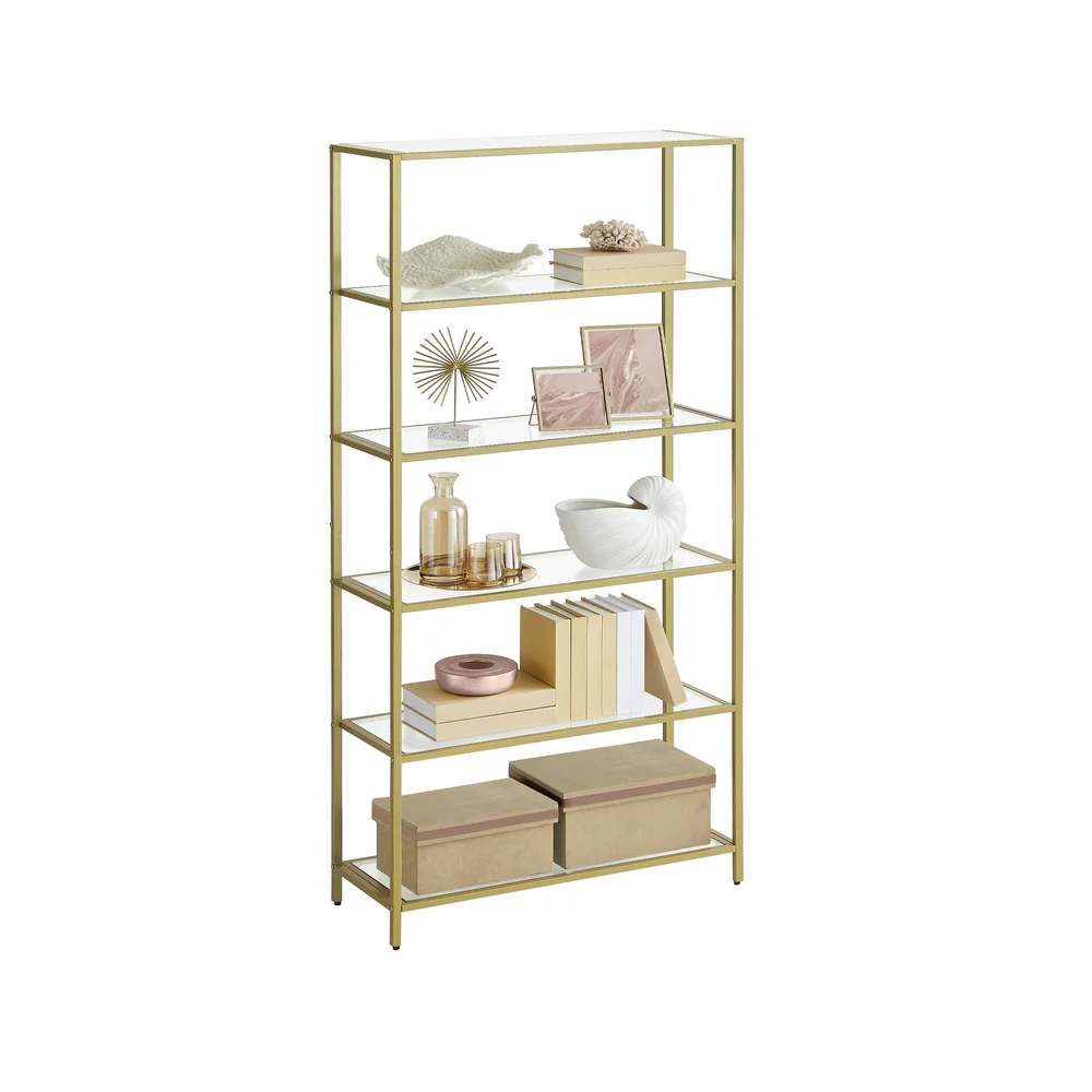 Boekenkast – 6 planken – Gehard Glas