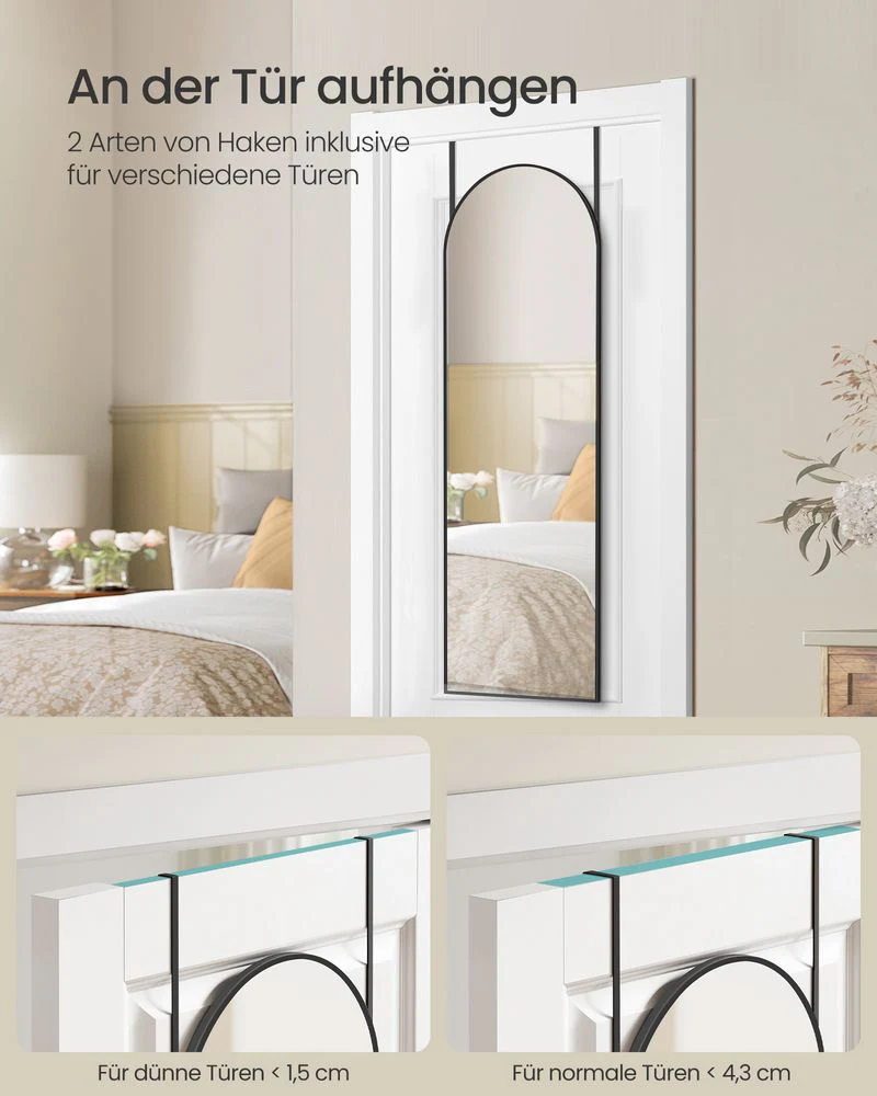 Ophangbare spiegel - Elegant - 120 x 40 cm - Image 3