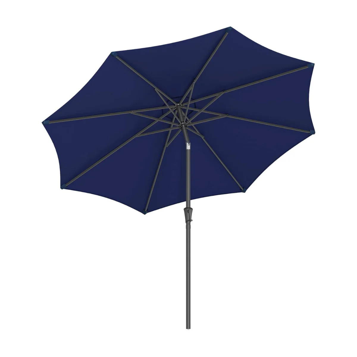 Tuinparasol – Ø 2 / 2.7 / 3 / 3.3 Meter – UPF 50+ Zonbescherming – Kantelbaar 30° – Met Zwengel – Zonder Standaard - Image 10