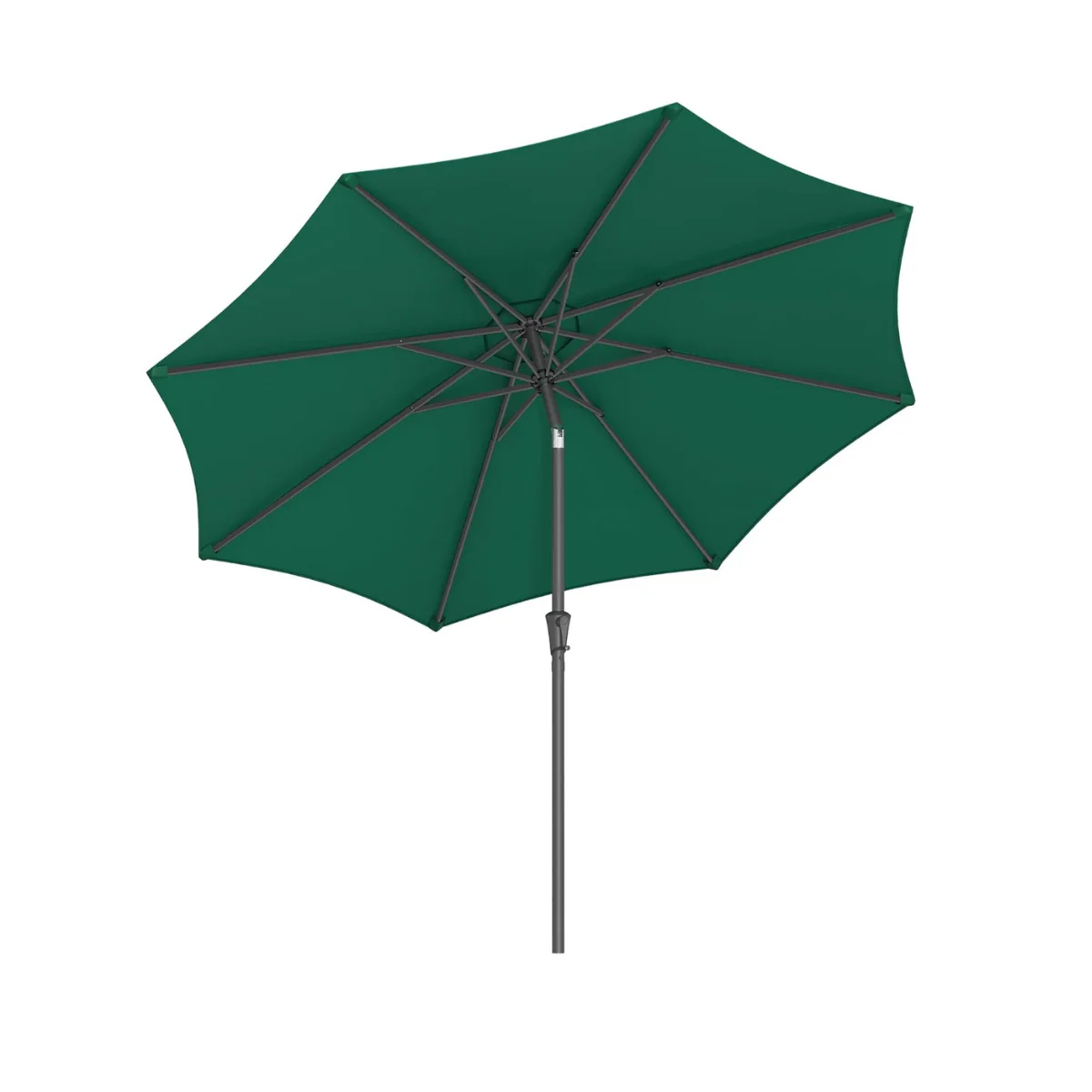 Tuinparasol – Ø 2 / 2.7 / 3 / 3.3 Meter – UPF 50+ Zonbescherming – Kantelbaar 30° – Met Zwengel – Zonder Standaard - Image 11
