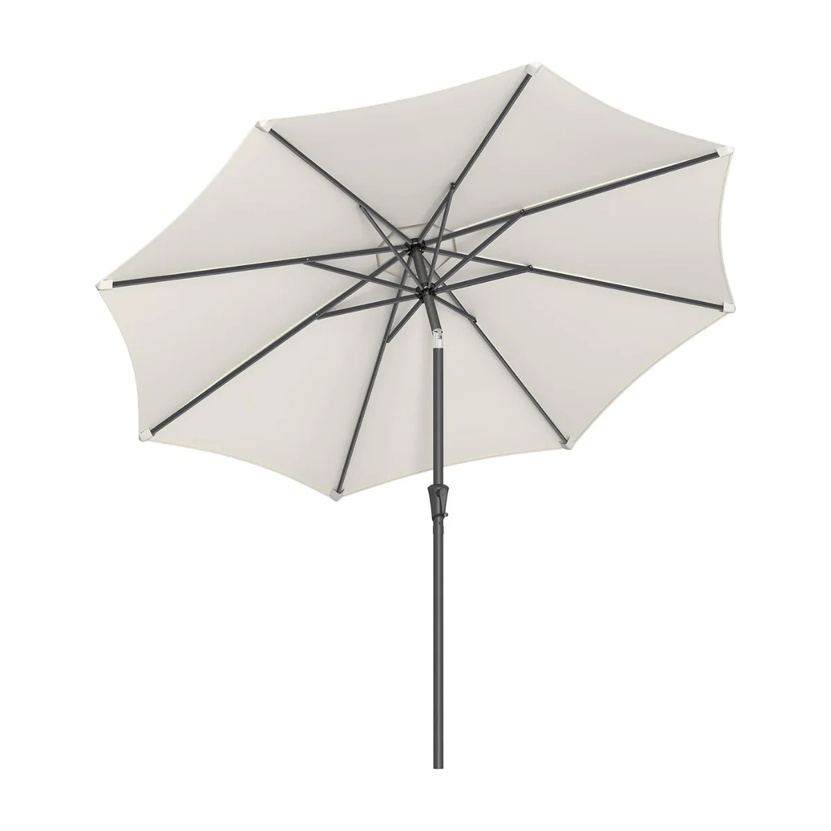 Tuinparasol – Ø 2 / 2.7 / 3 / 3.3 Meter – UPF 50+ Zonbescherming – Kantelbaar 30° – Met Zwengel – Zonder Standaard - Image 3