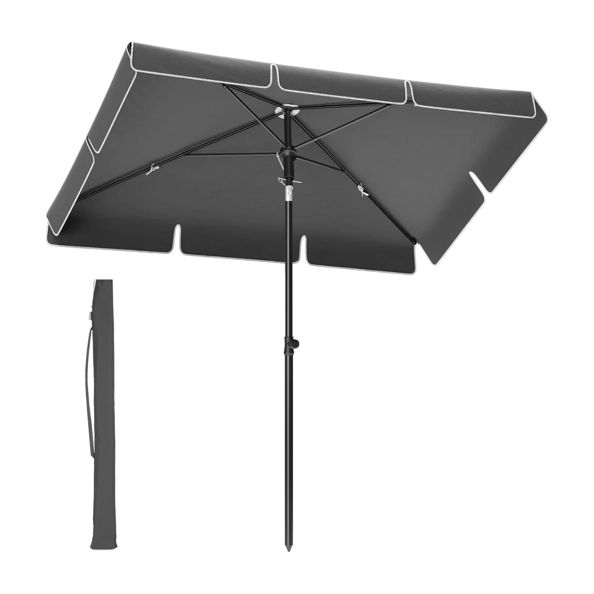 Rechthoekige Parasol - Kantelbaar - Hoogte Verstelbaar - UV-bescherming tot UPF 50+ - Image 3