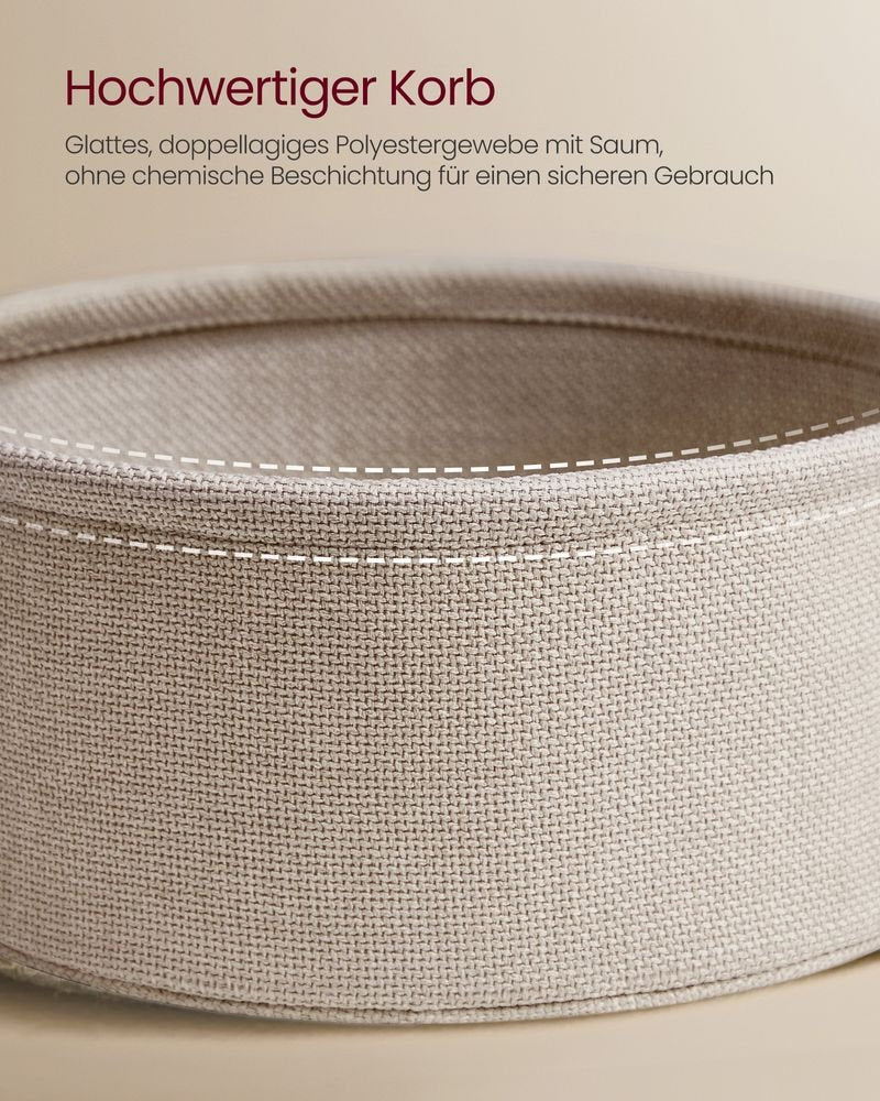 Ronde Salontafel met Opbergmand - Stijlvol en praktisch - 75 cm - Image 7