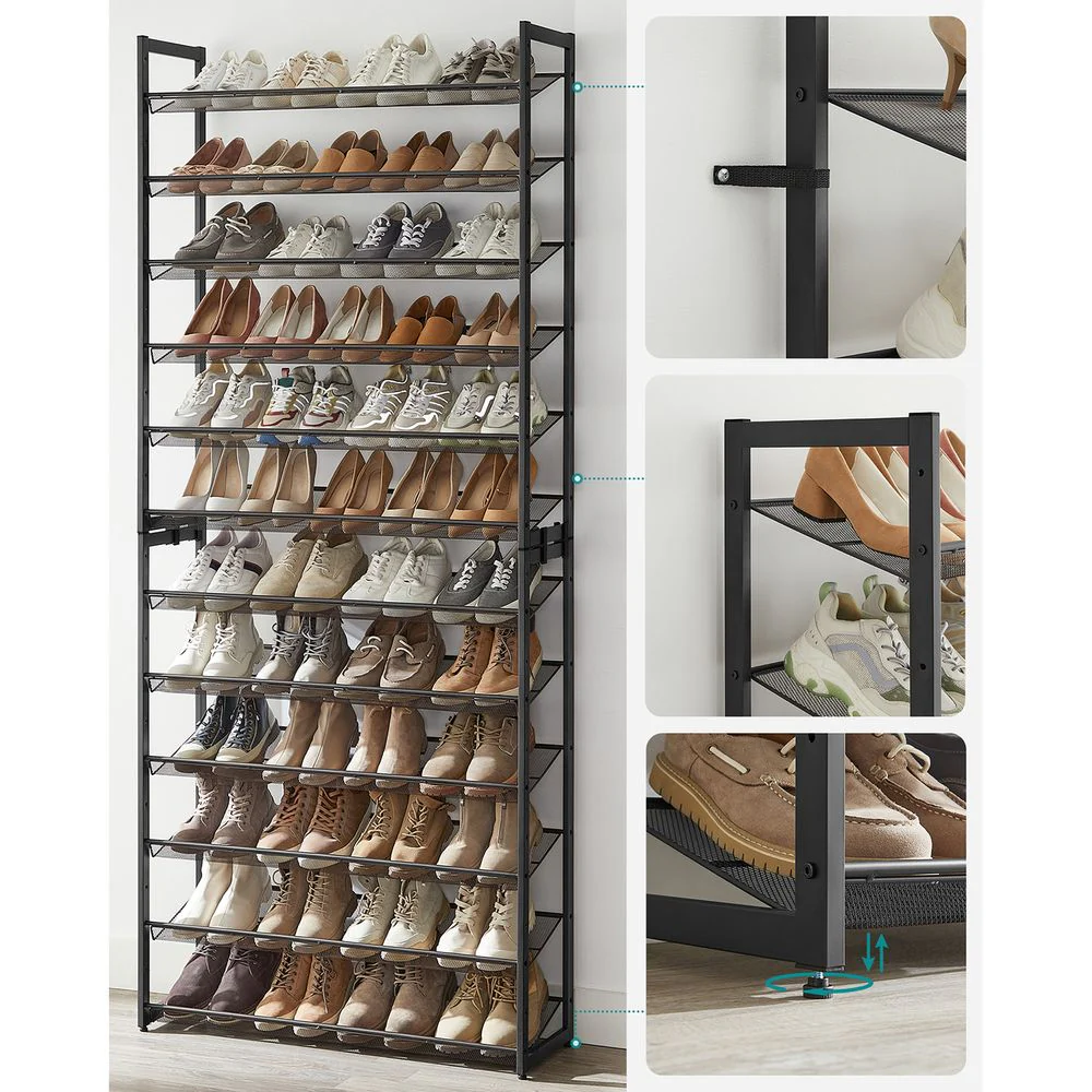 Schoenenrek 12-laags - Stapelbaar Opbergrek - Schoenenorganizer - Image 6