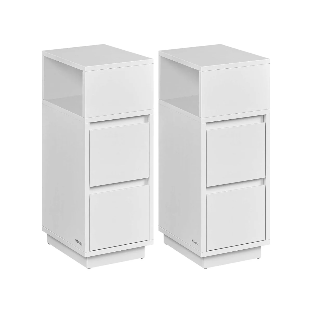 Smal Nachtkastje met Flexibel Open Vak - Bijzettafel - Image 6