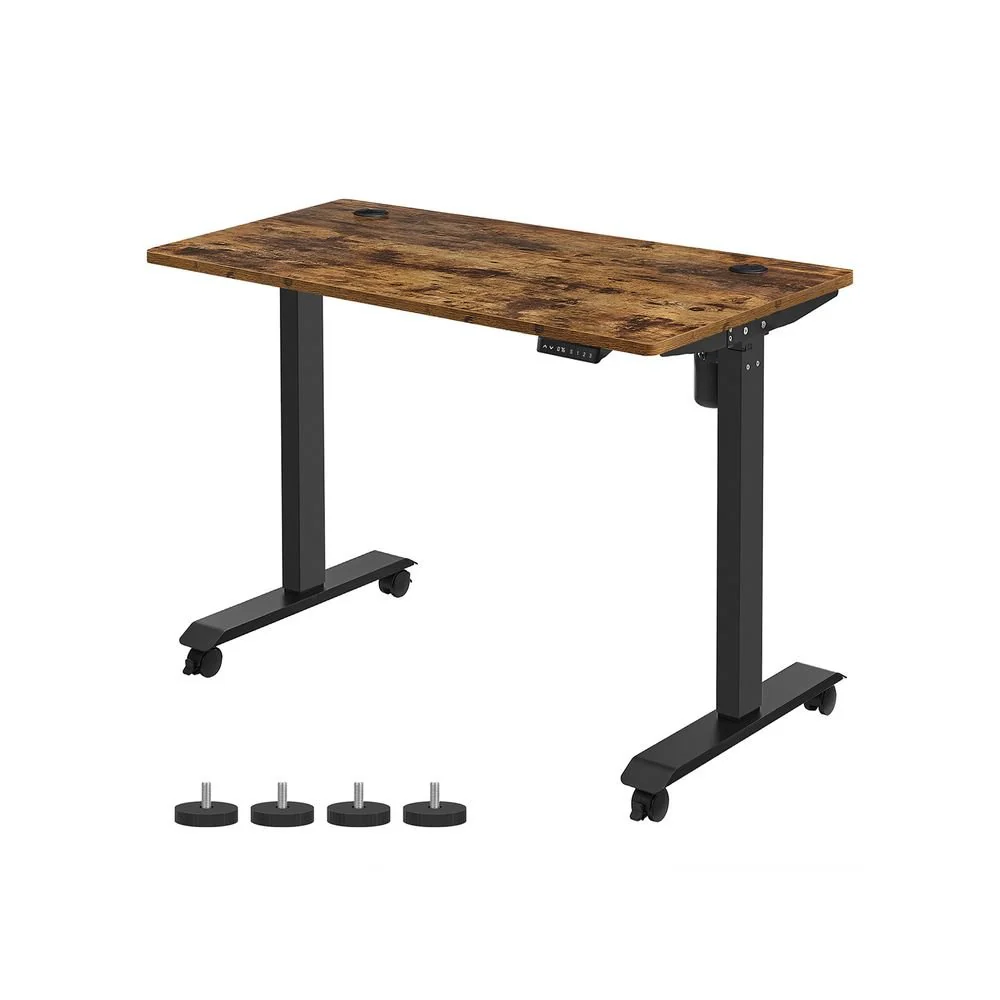 Elektrisch Verstelbaar Bureau - Sta Bureau - Met Wieltjes - Ergonomisch - Image 7