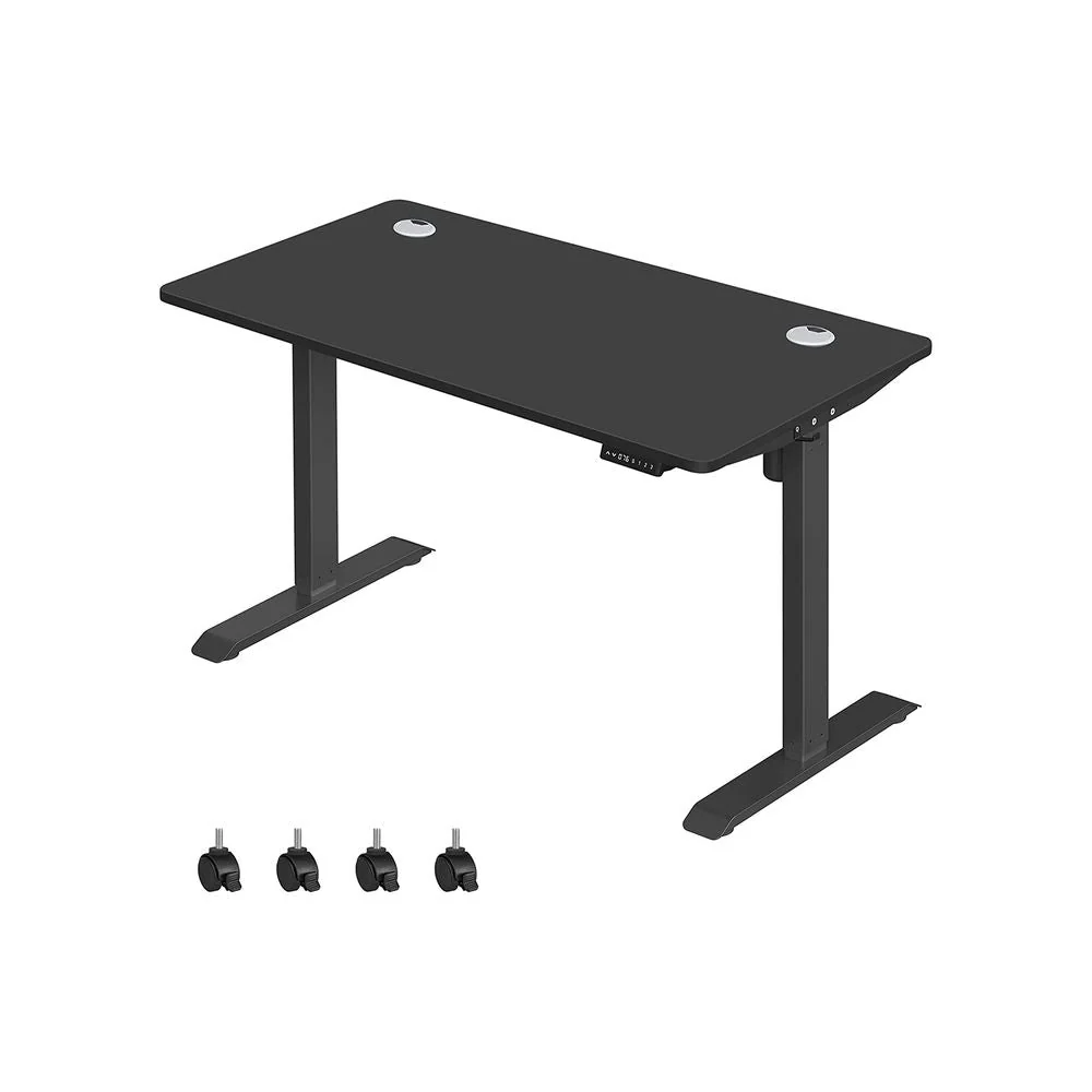 Elektrisch Verstelbaar Bureau - Sta Bureau - Met Wieltjes - Ergonomisch - Image 8