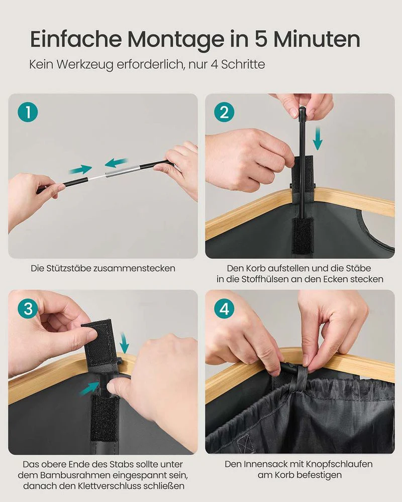Statiegeldflescontainer – 95L of 135L – Opvouwbare Flessenverzamelaar met Deksel en Ingooi – Met Wasbare Binnenzak en Handgrepen - Image 10