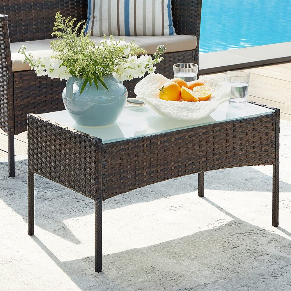 Tuinset met Rattanlook - Balkonset - Tuinstoelen met Tafeltje - Image 8