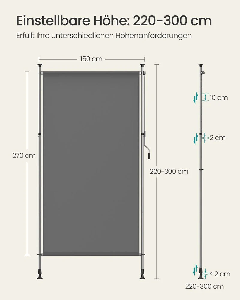 Verstelbare Verticale Luifel - Privacy & Zonwering - Image 8