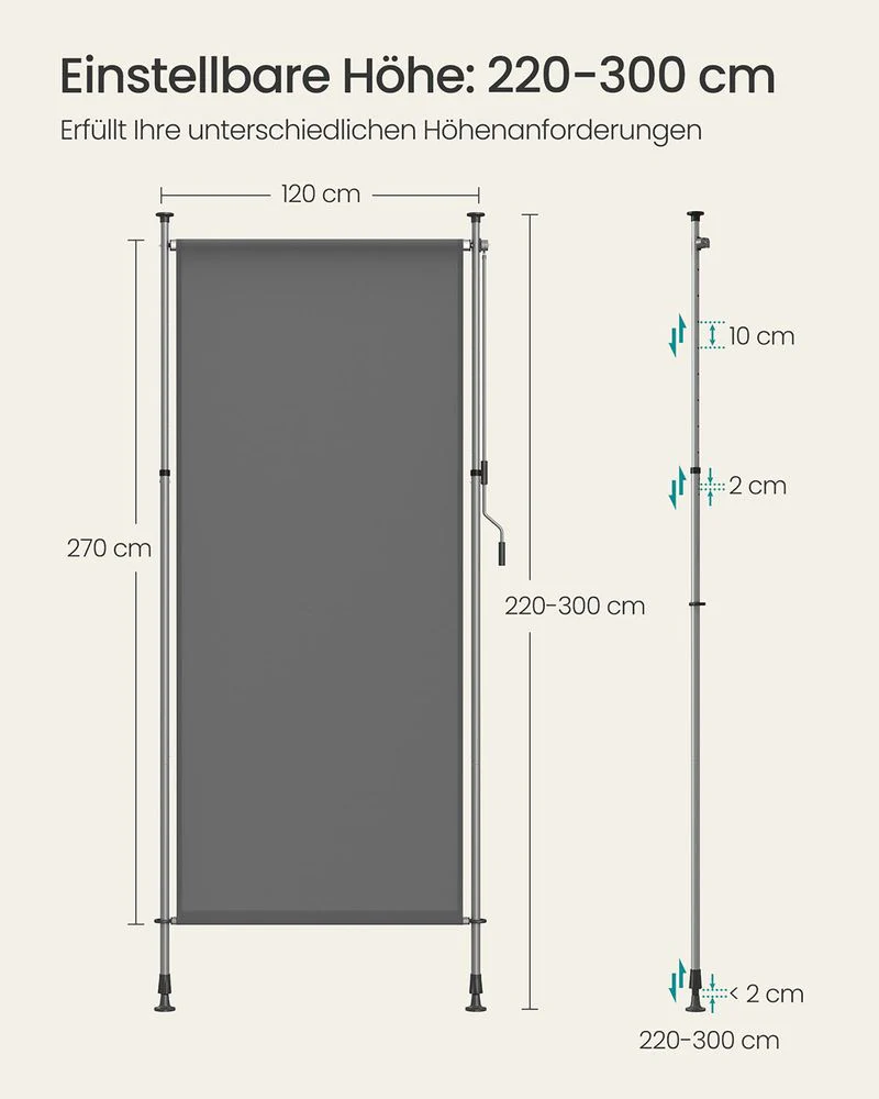 Verstelbare Verticale Luifel - Privacy & Zonwering - Image 9