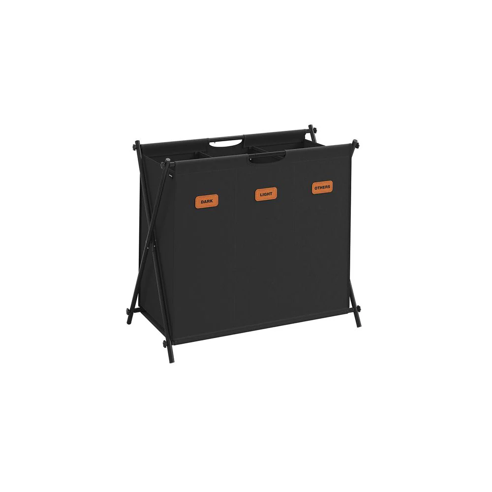 Wasmand – 2 compartimenten – Opvouwbaar – 600D Oxford-stof - Image 7