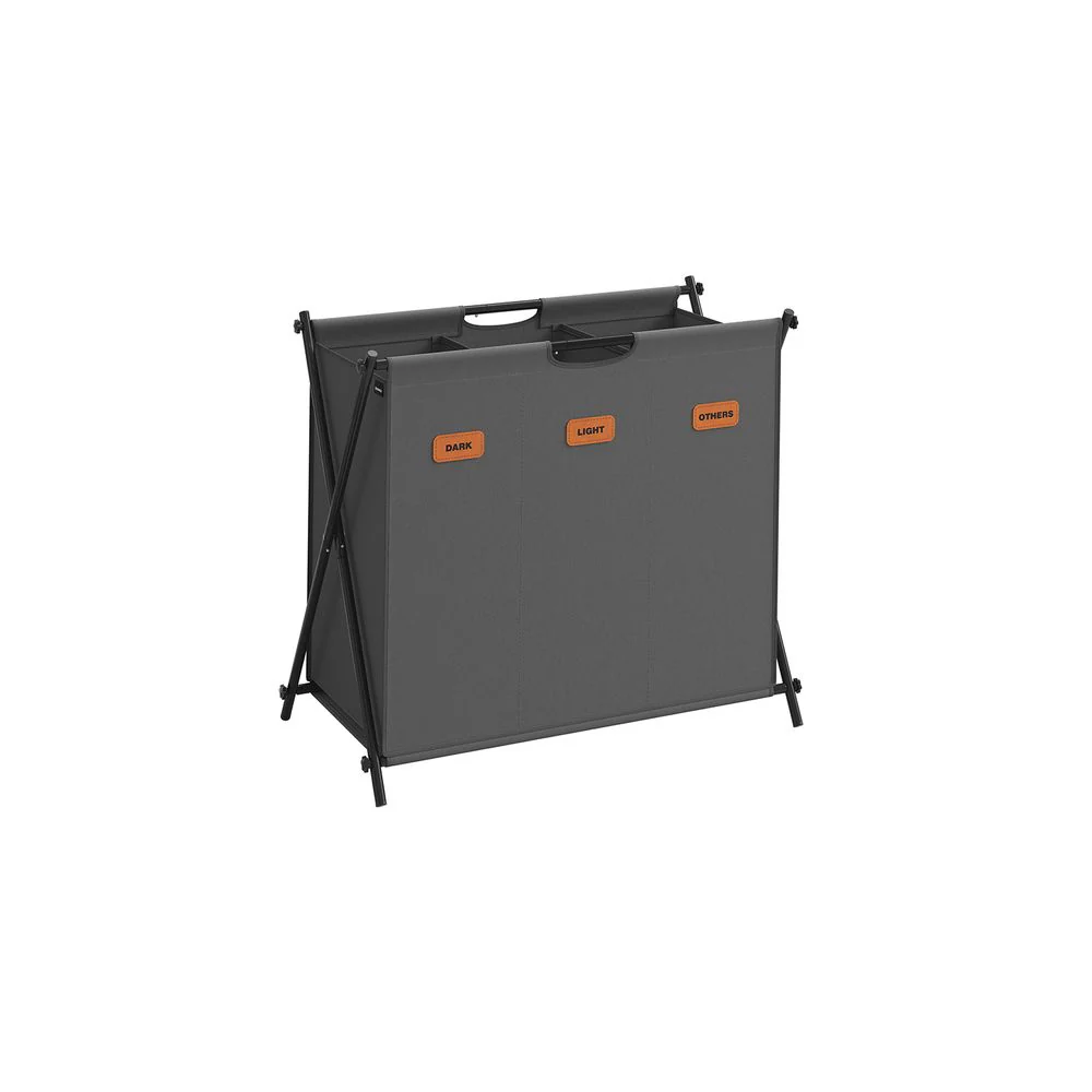 Wasmand – 2 compartimenten – Opvouwbaar – 600D Oxford-stof - Image 9