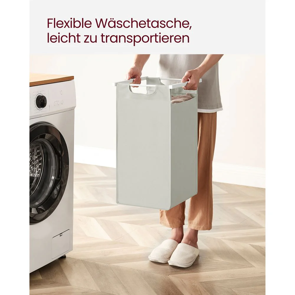 Wasmand en 2 Opbergplanken - Ideaal voor Wasgoed en Badaccessoires - Image 11