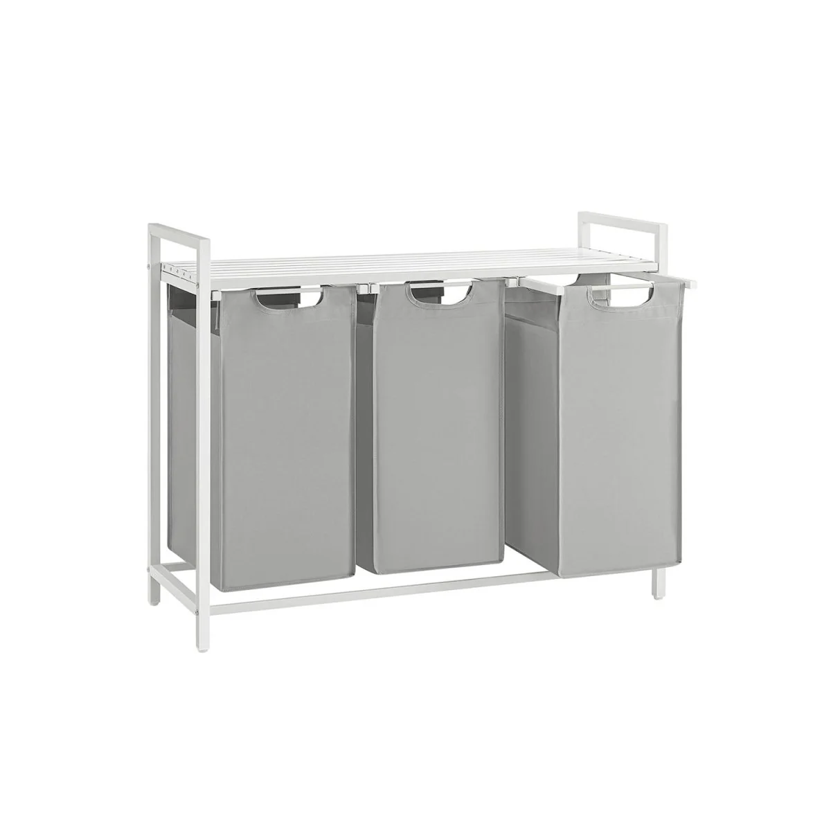 Wassorteerder met Handige Wasmanden - Wastrolley met Opbergrek - Praktische Organizer voor de Wasruimte - Image 10