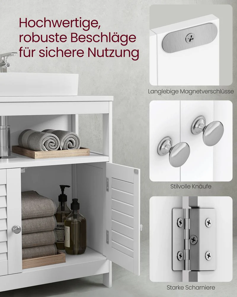 Wastafelkast - Badkamerkast - Kast onder wastafel - Image 7