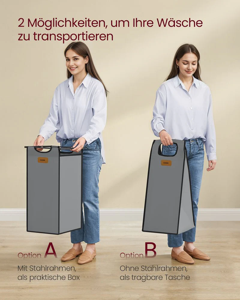 Wasmand Wagen - Waswagen - Wasmand op Wieltjes - Image 9
