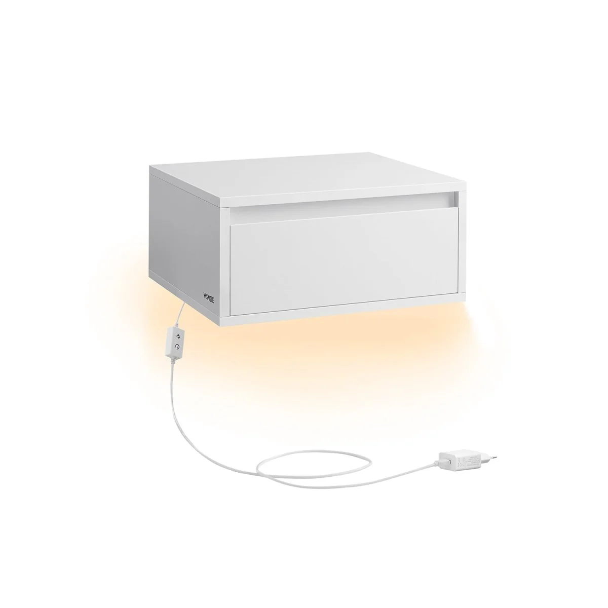 Zwevend Nachtkastje met LED-verlichting - Minimalistisch en Praktisch - Image 11